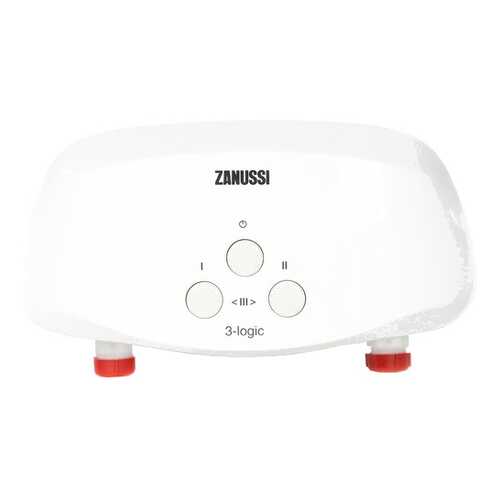 Водонагреватель проточный Zanussi 3-logic 5.5 ТS (душ+кран) white в Корпорация Центр