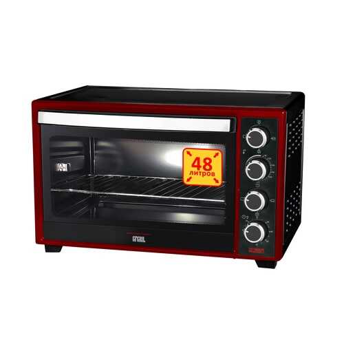 Мини-печь GFGRIL GFO-48BR Black/Red в Корпорация Центр