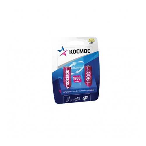 Аккумулятор КОСМОС KOCR6NIMH(1900MAH) AA (LR6) 2шт. в Корпорация Центр