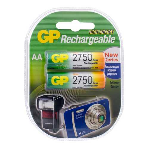 Аккумуляторная батарея GP Batteries 275PROAAHC-2CRC2 2 шт в Корпорация Центр