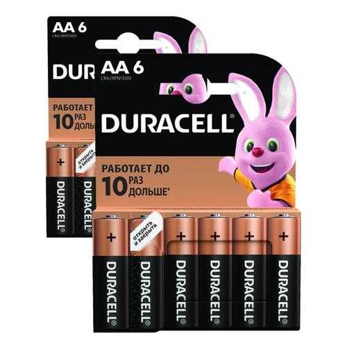 Батарейка Duracell Basic AA LR6 6шт в Корпорация Центр