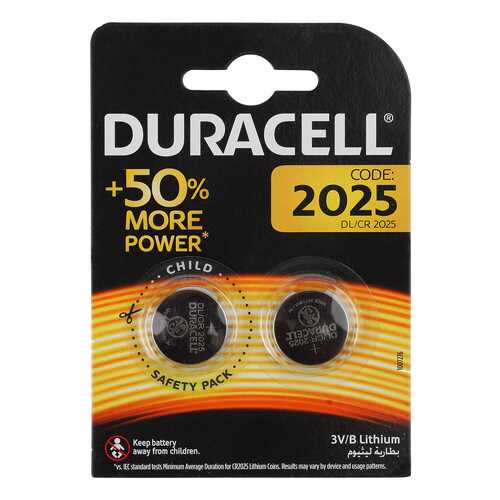 Батарейка Duracell CR2025-2BL 2 шт в Корпорация Центр