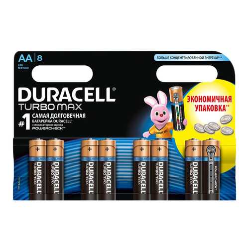 Батарейка Duracell Turbo Max LR6 8 шт в Корпорация Центр