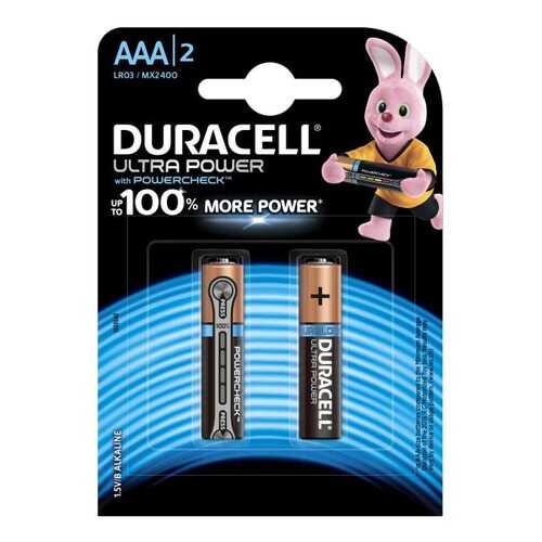 Батарейка DURACELL UltraPower LR03/2BL 2 шт в Корпорация Центр