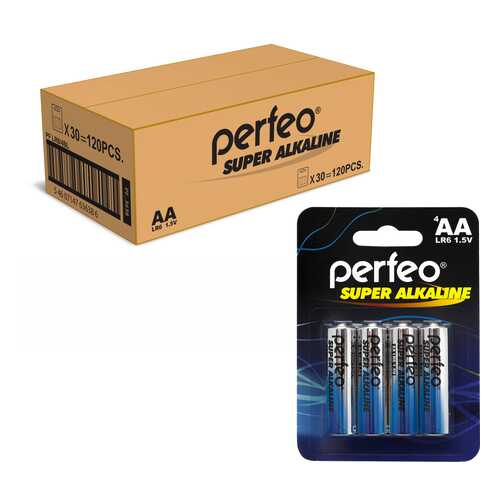 Батарейка Perfeo LR6/4BL Super Alkaline 120 шт в Корпорация Центр