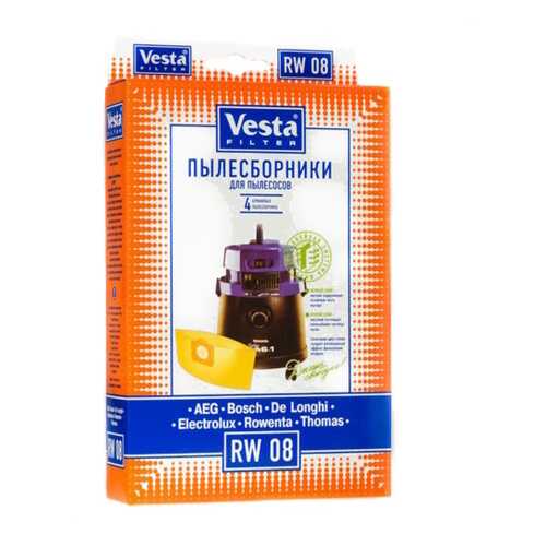 Пылесборник Vesta filter RW 08 4шт в Корпорация Центр