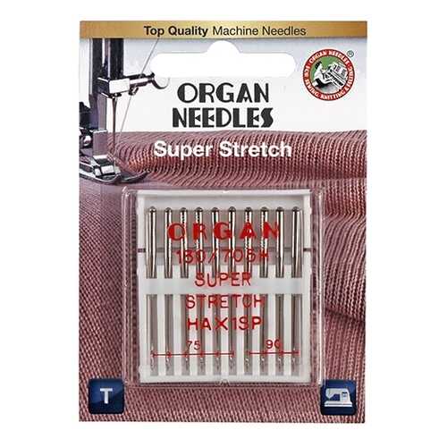 Иглы Organ супер стрейч 10/75-90 Blister в Корпорация Центр