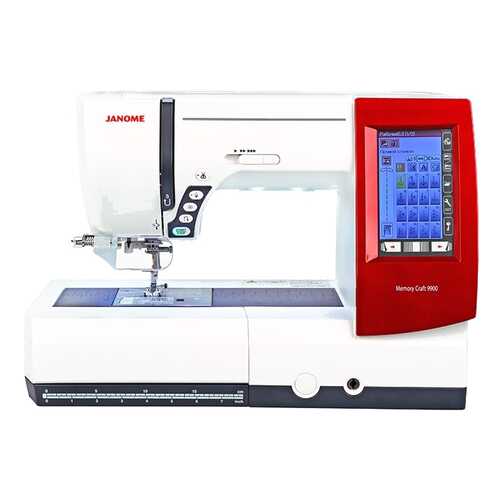 Швейная машина Janome Memory Craft 9900 в Корпорация Центр