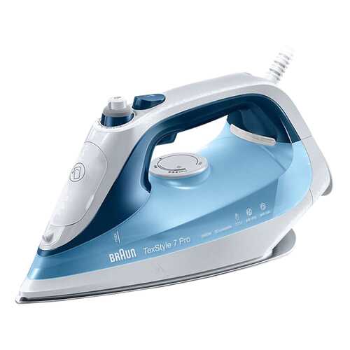 Утюг Braun TexStyle 7 SI 7062 White/Blue в Корпорация Центр