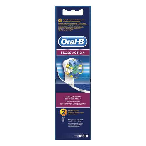 Насадка для зубной щетки Braun Oral-B EB25 Floss Action 2шт в Корпорация Центр