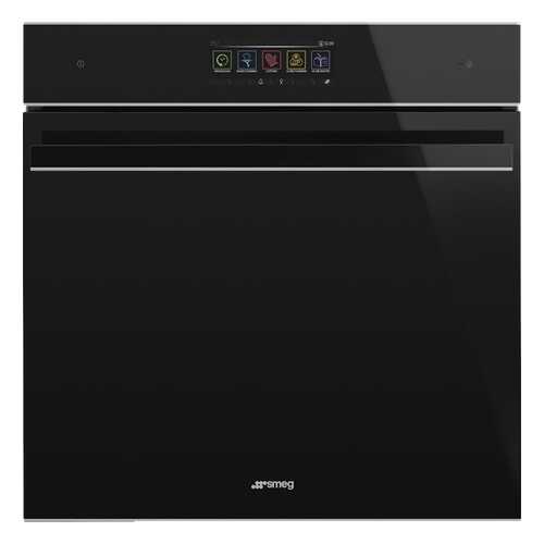 Встраиваемый электрический духовой Smeg SFP6606WSPNX Black в Корпорация Центр