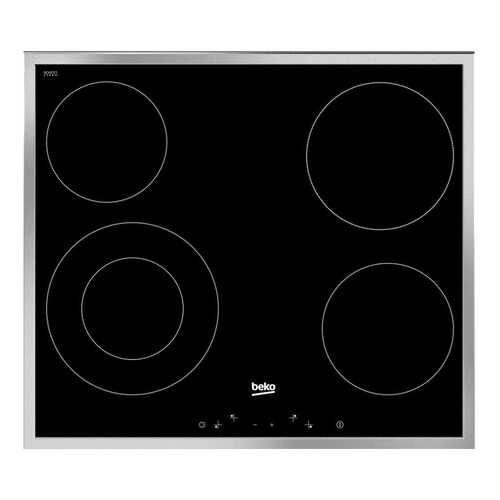 Встраиваемая варочная панель электрическая Beko HIC 64402 X Black в Корпорация Центр