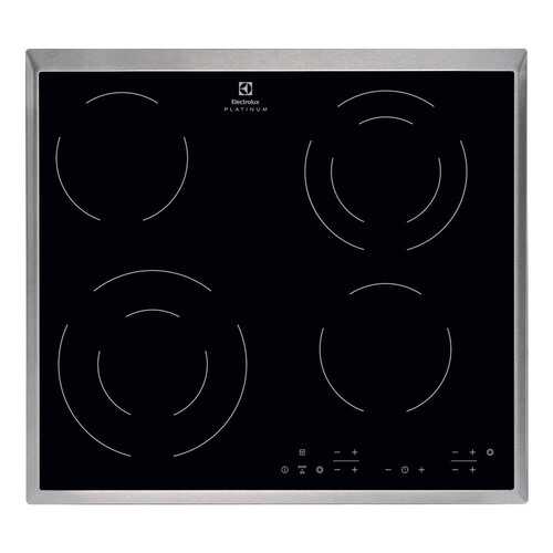 Встраиваемая варочная панель электрическая Electrolux CEE6432KX Black в Корпорация Центр