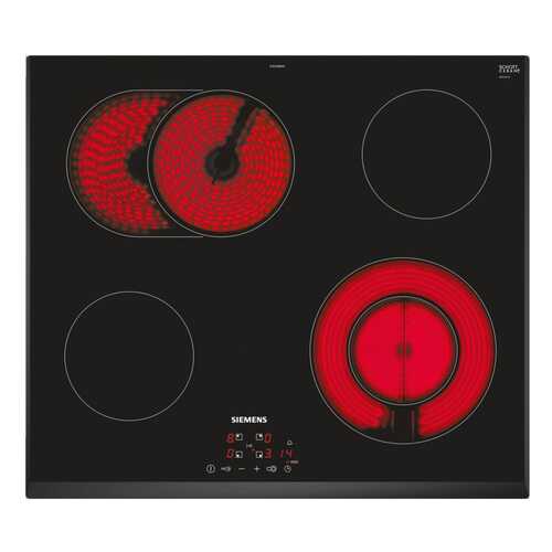 Встраиваемая варочная панель электрическая Siemens ET651BNB1E Black в Корпорация Центр