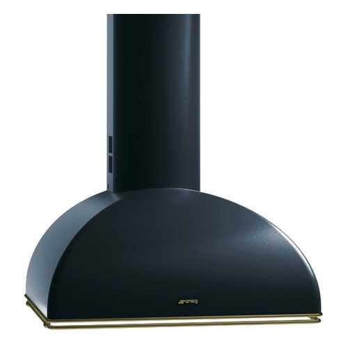 Вытяжка купольная Smeg KS59AOE Black/Gold в Корпорация Центр